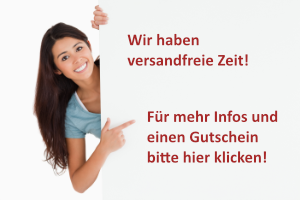 mehr Infos und Gutschein versandfreie Zeit